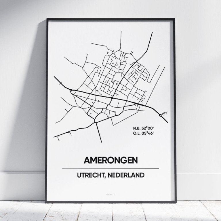 Amerongen stad poster