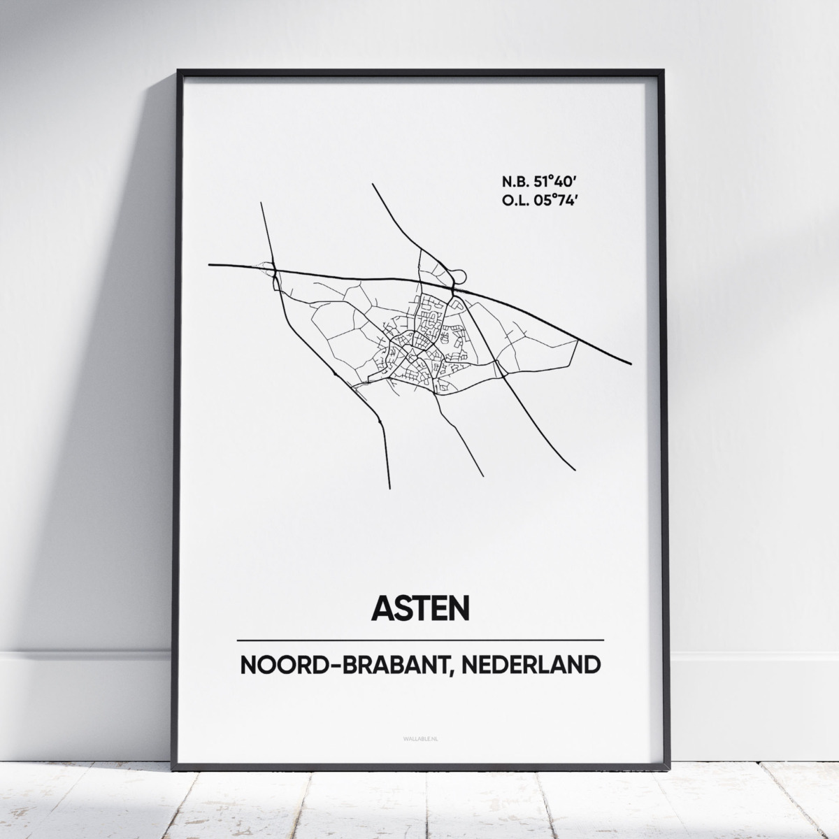 Asten stad poster Asten stad poster