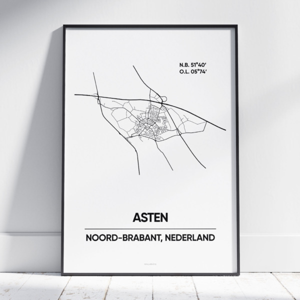 Asten stad poster