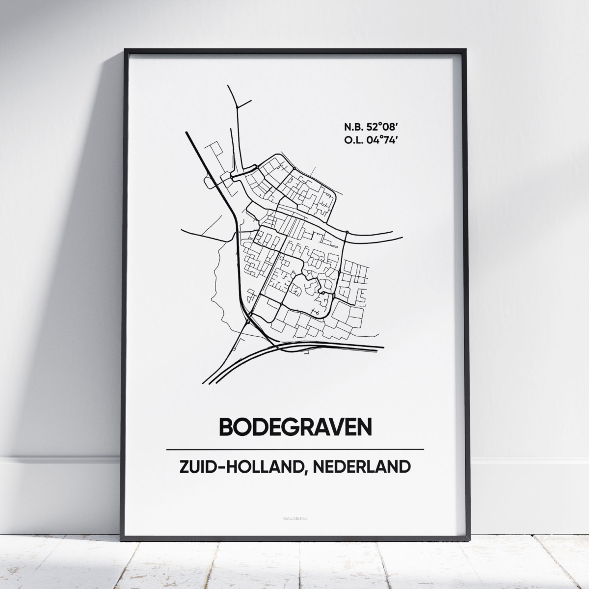 Bodegraven stad poster