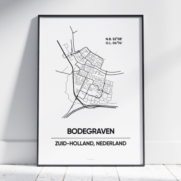 Bodegraven stad poster