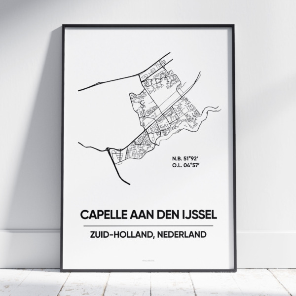 Capelle aan den IJssel stad poster