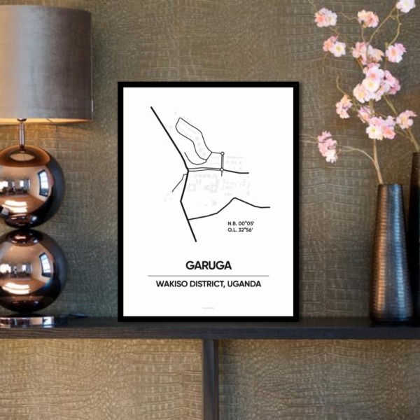 Garuga - Uganda stad poster