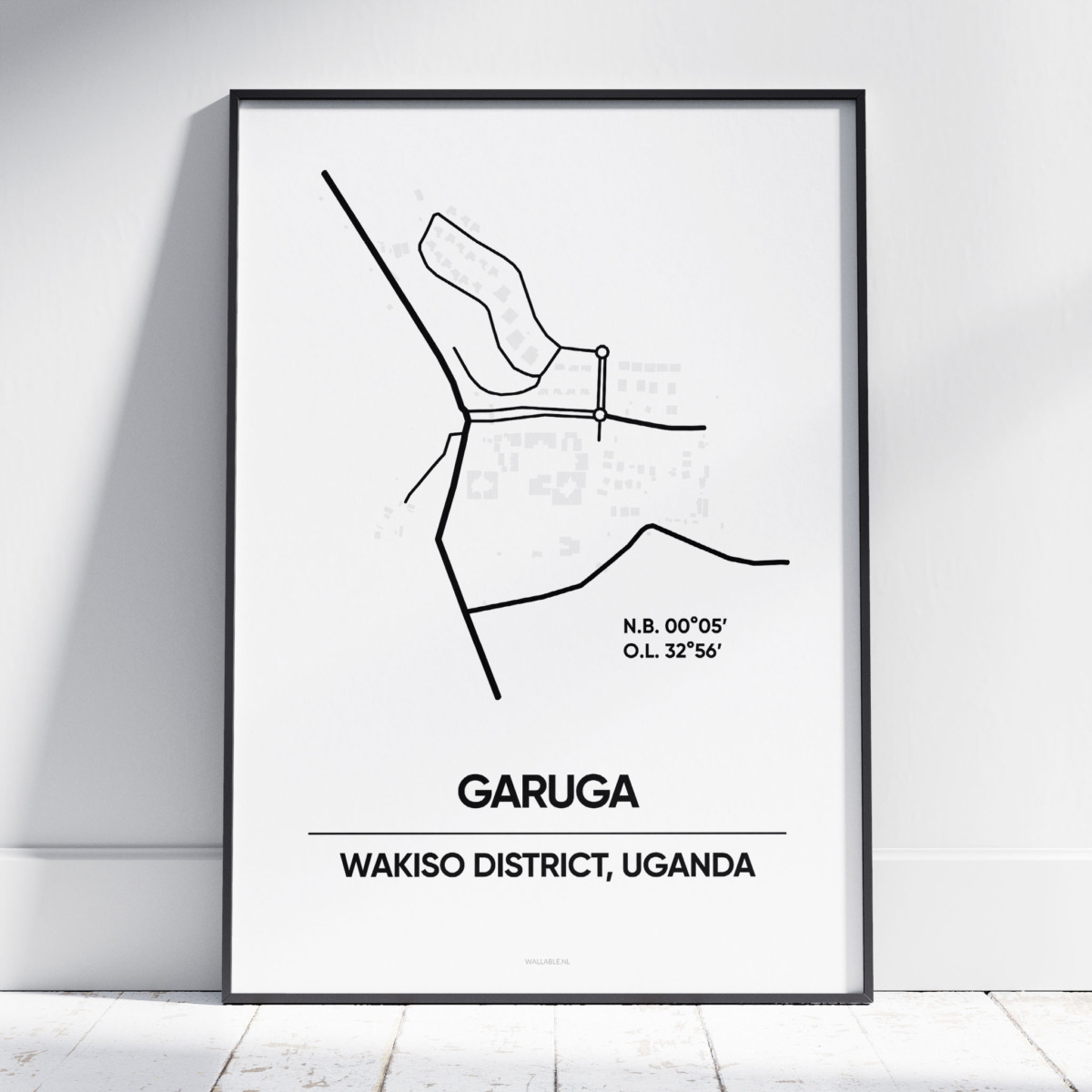 Garuga - Uganda stad poster
