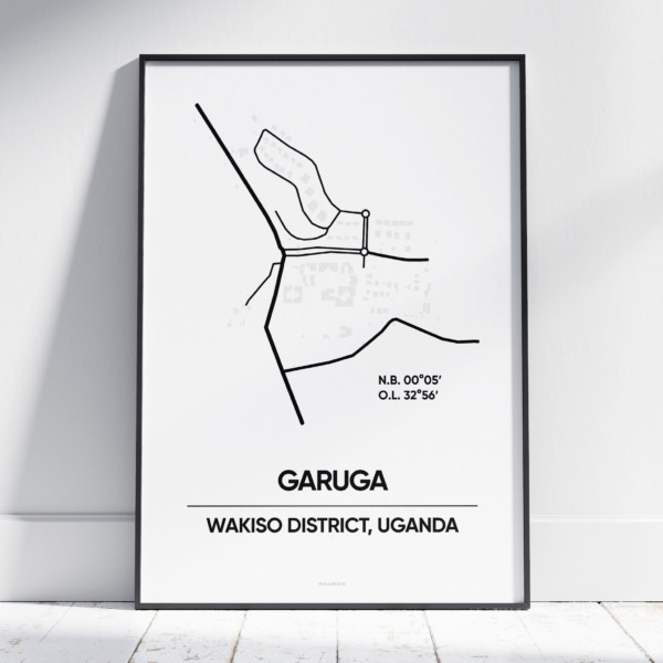 Garuga - Uganda stad poster