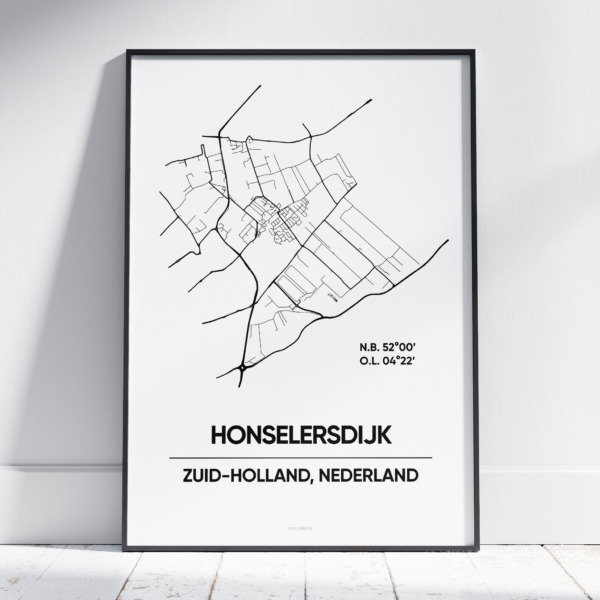 Honselersdijk stad poster