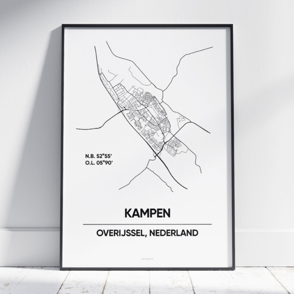 Kampen stad poster