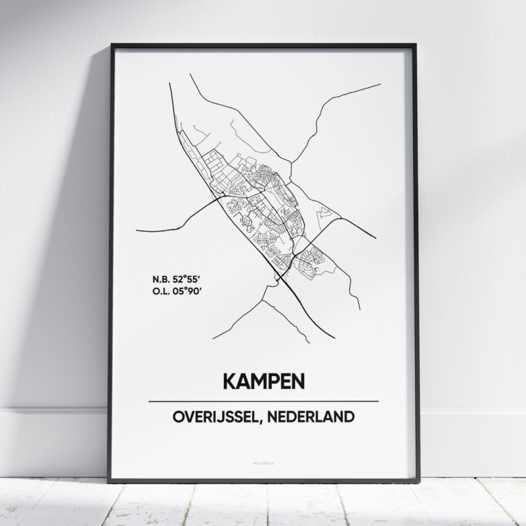 Kampen stad poster