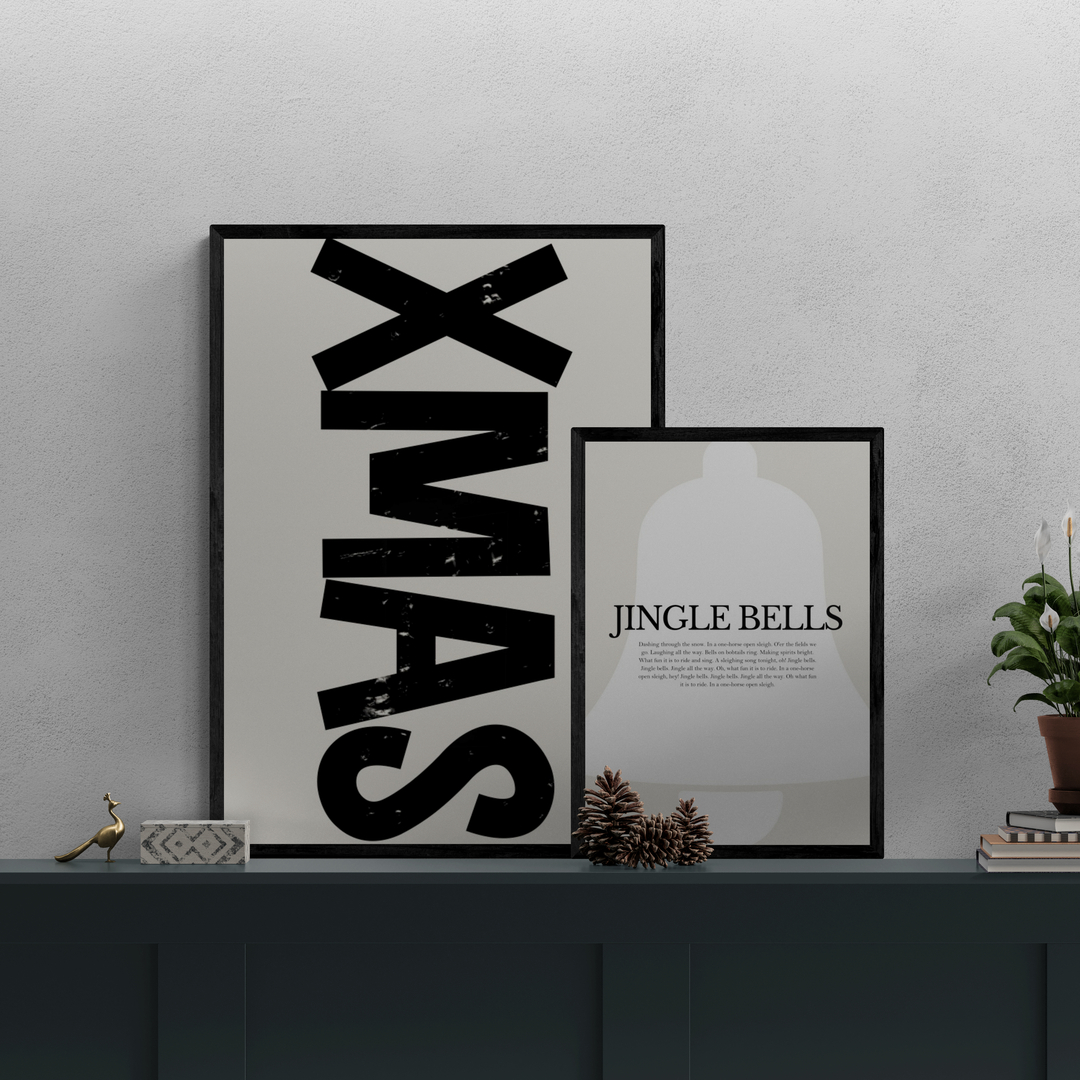 X-mas & Jingle bells poster