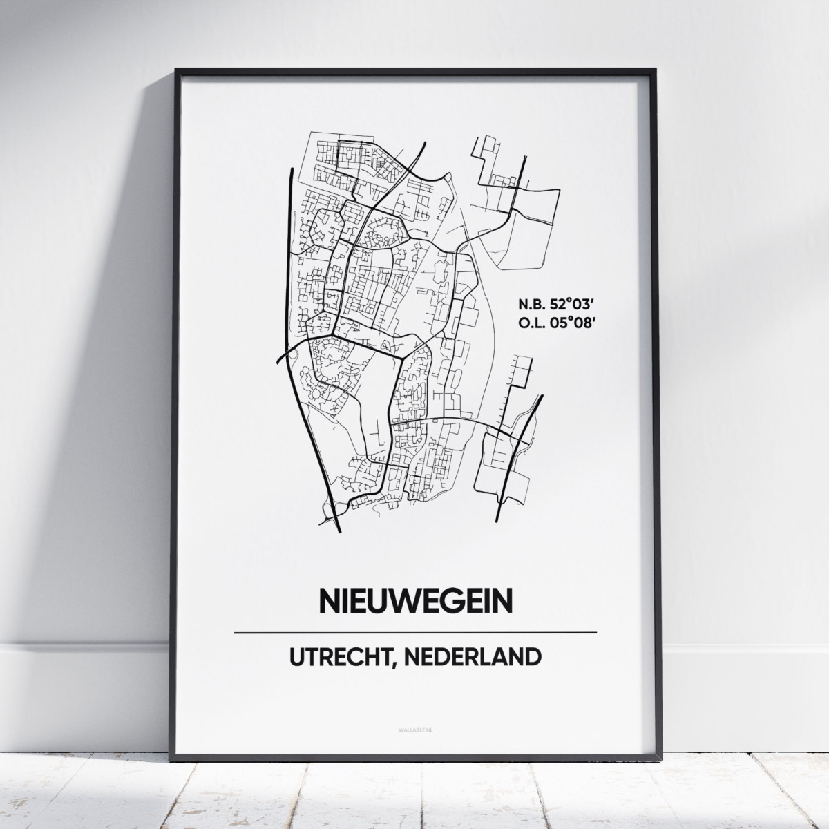 Nieuwegein stad poster Nieuwegein stad poster