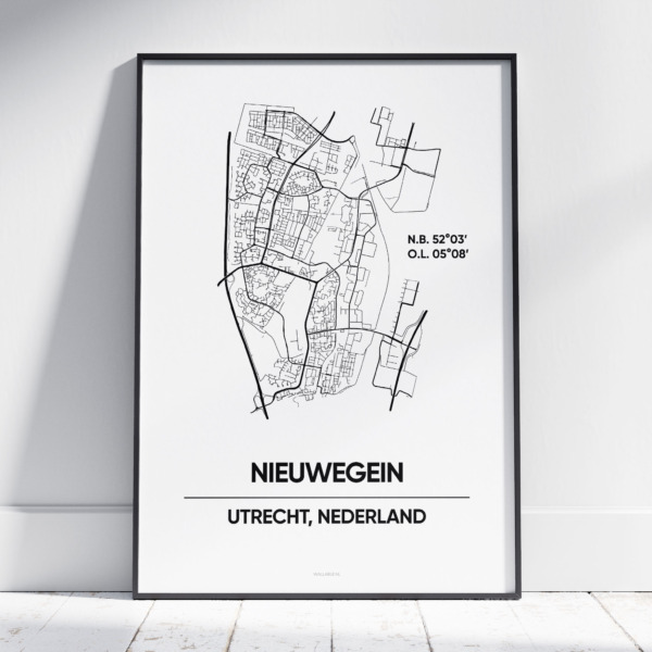 Nieuwegein stad poster
