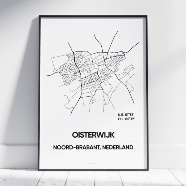 Oisterwijk stad poster
