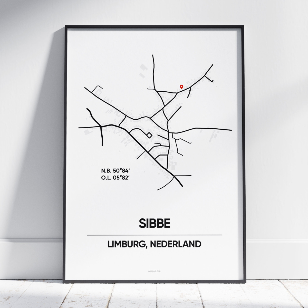Sibbe stad poster Sibbe stad poster