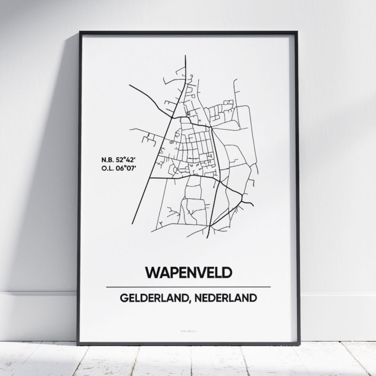 Wapenveld stad poster