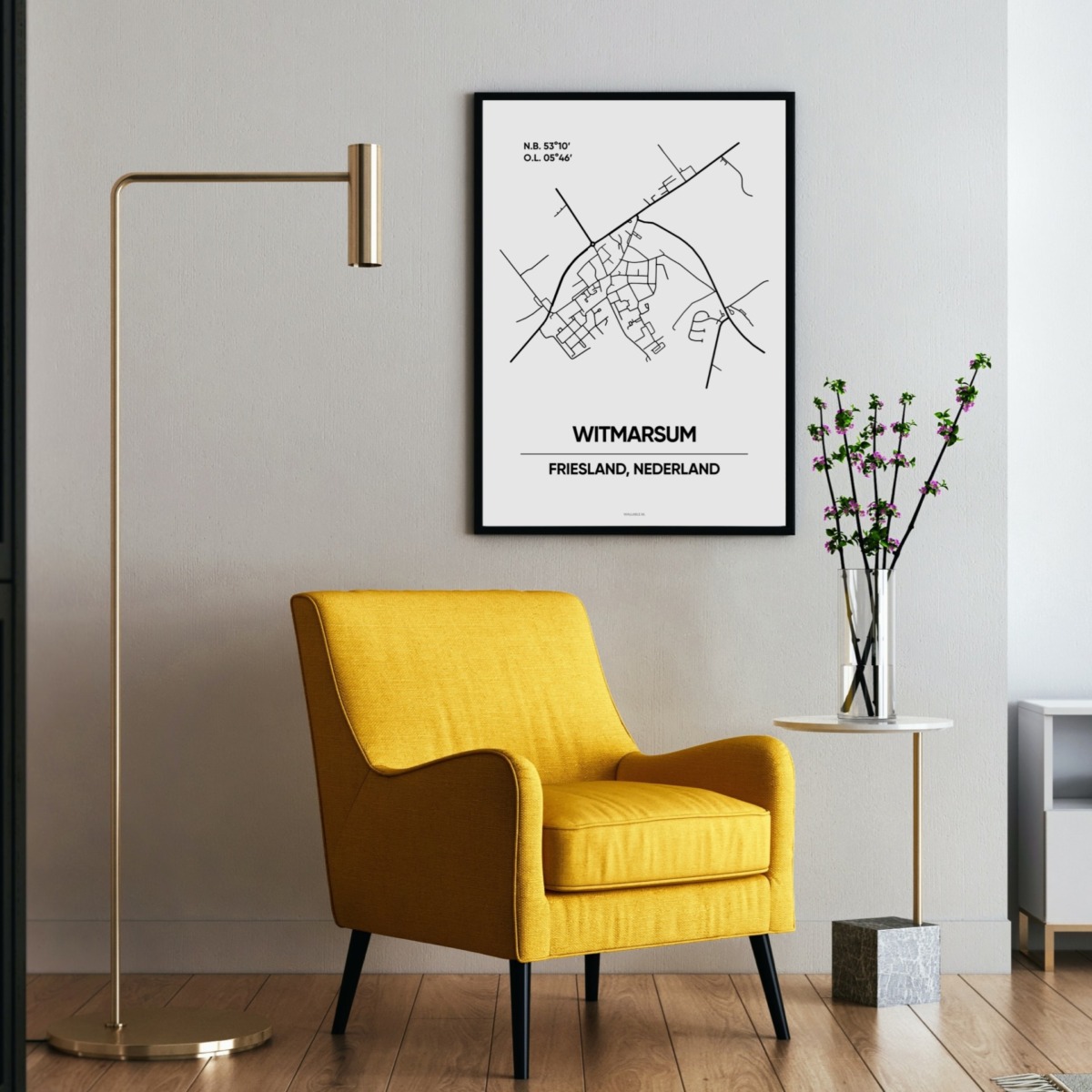 Witmarsum stad poster