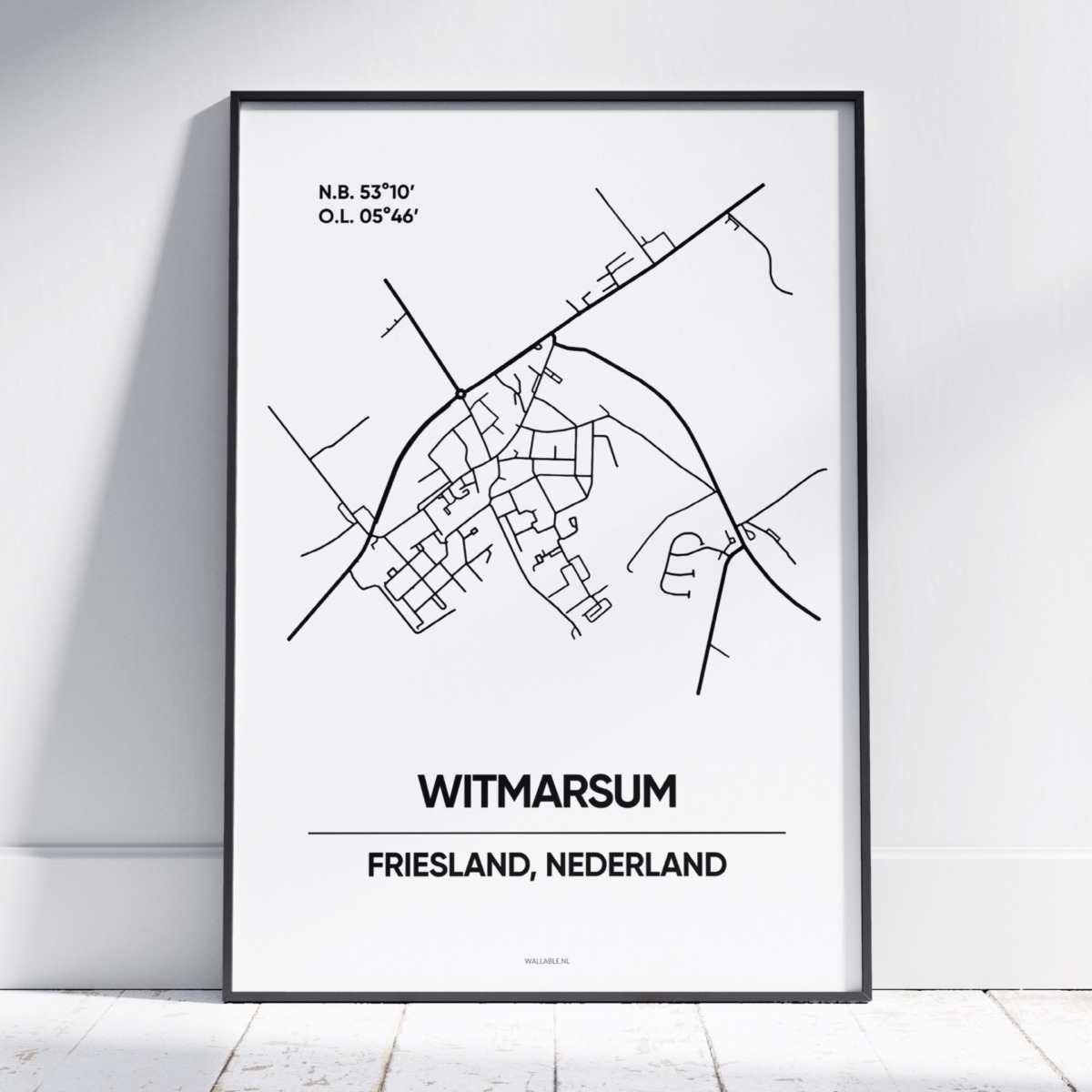 Witmarsum stad poster