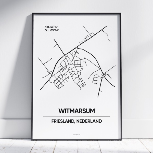 Witmarsum stad poster