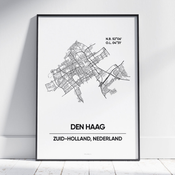 Den Haag stad poster