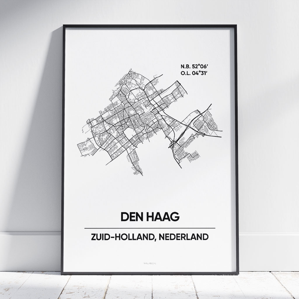 Den Haag stad poster