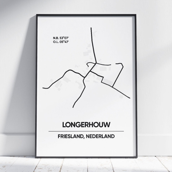 Longerhouw stad poster