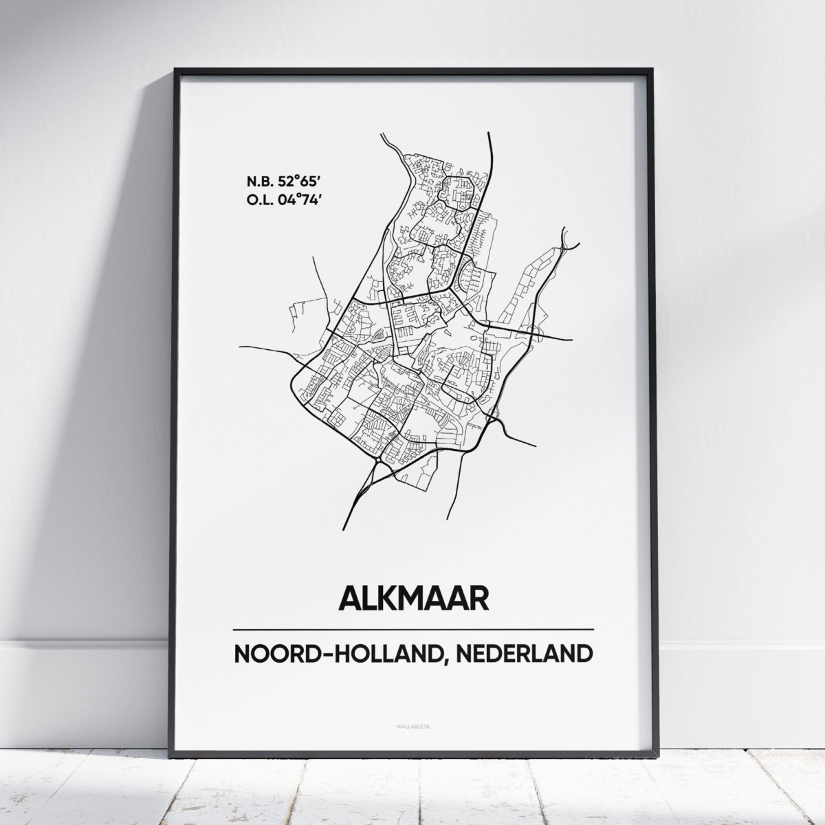 Alkmaar stad poster Alkmaar stad poster