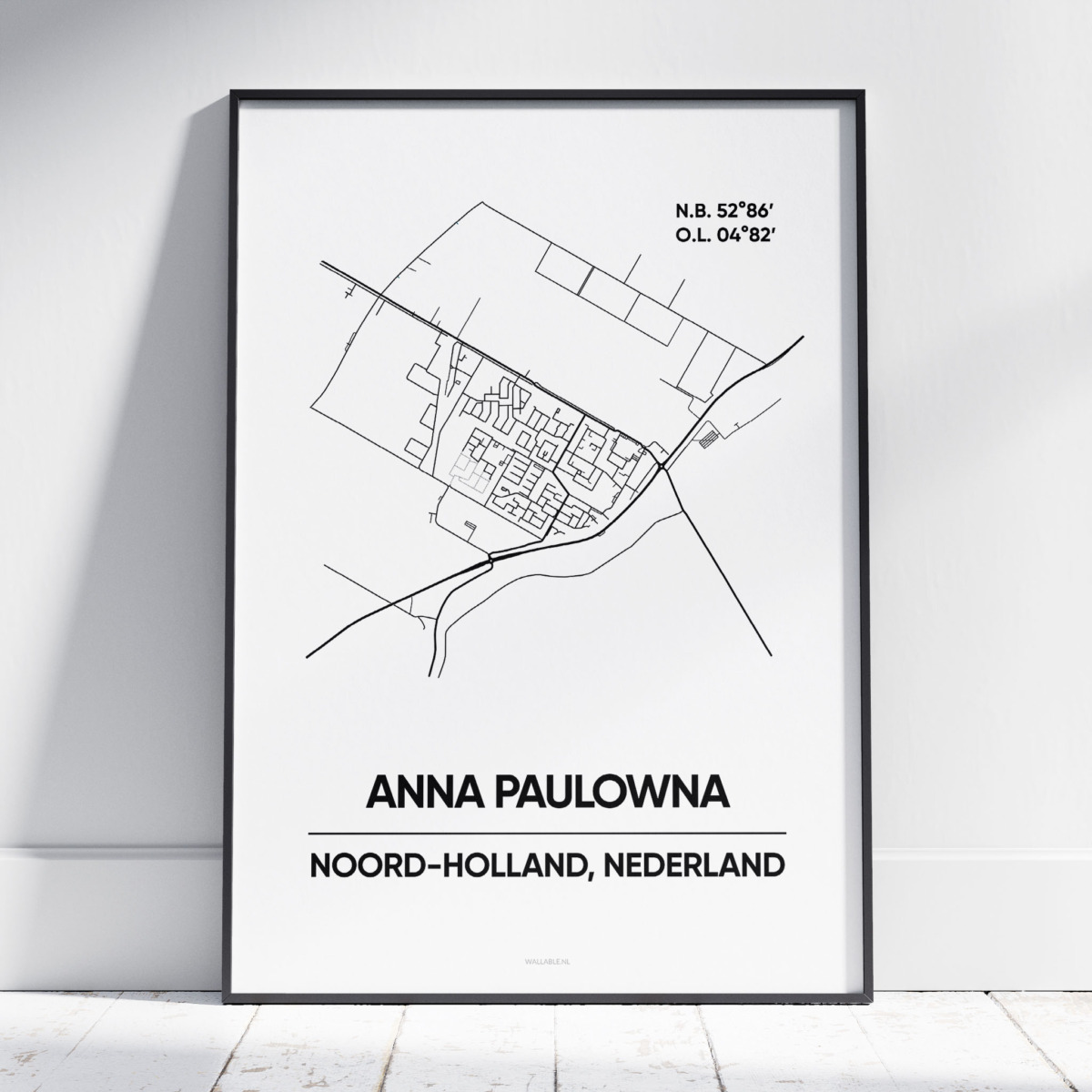 Anna Paulowna stad poster Anna Paulowna stad poster