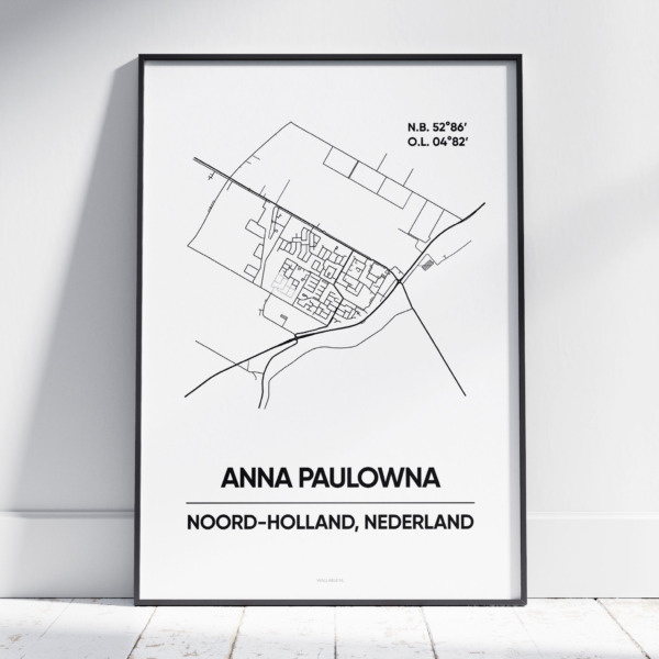 Anna Paulowna stad poster