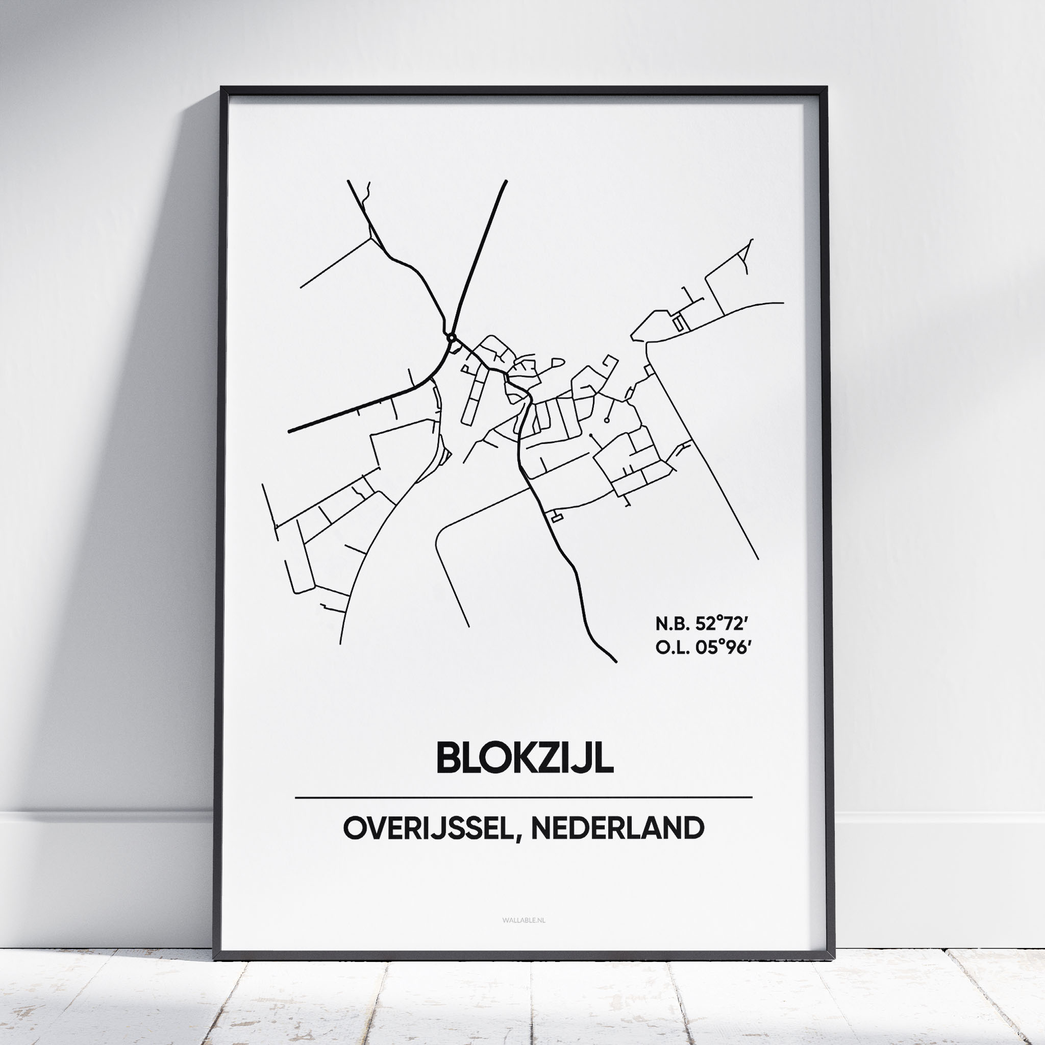 Blokzijl Stad Poster Wallable