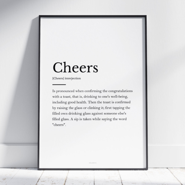 Cheers poster