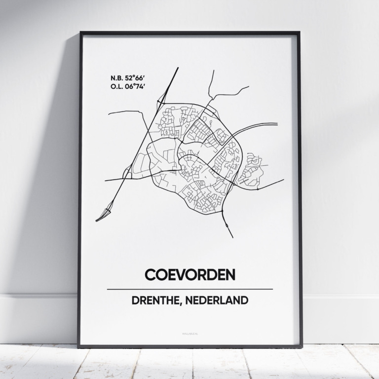 Coevorden stad poster