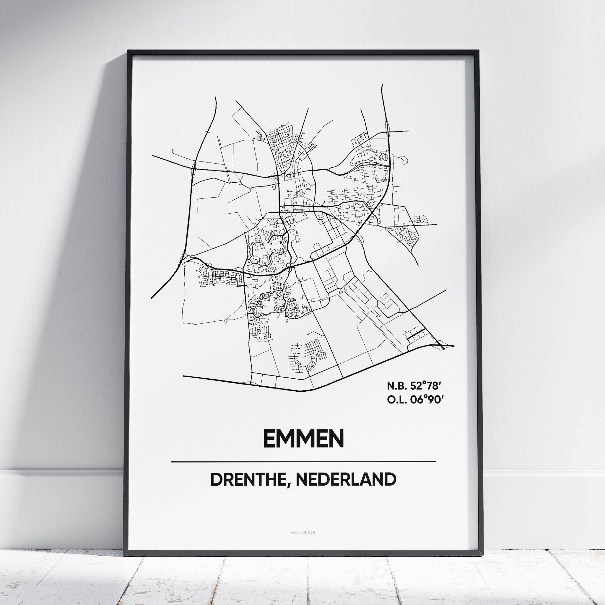 Emmen Stad Poster Wallable