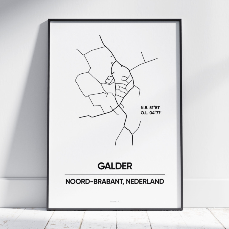 Galder stad poster