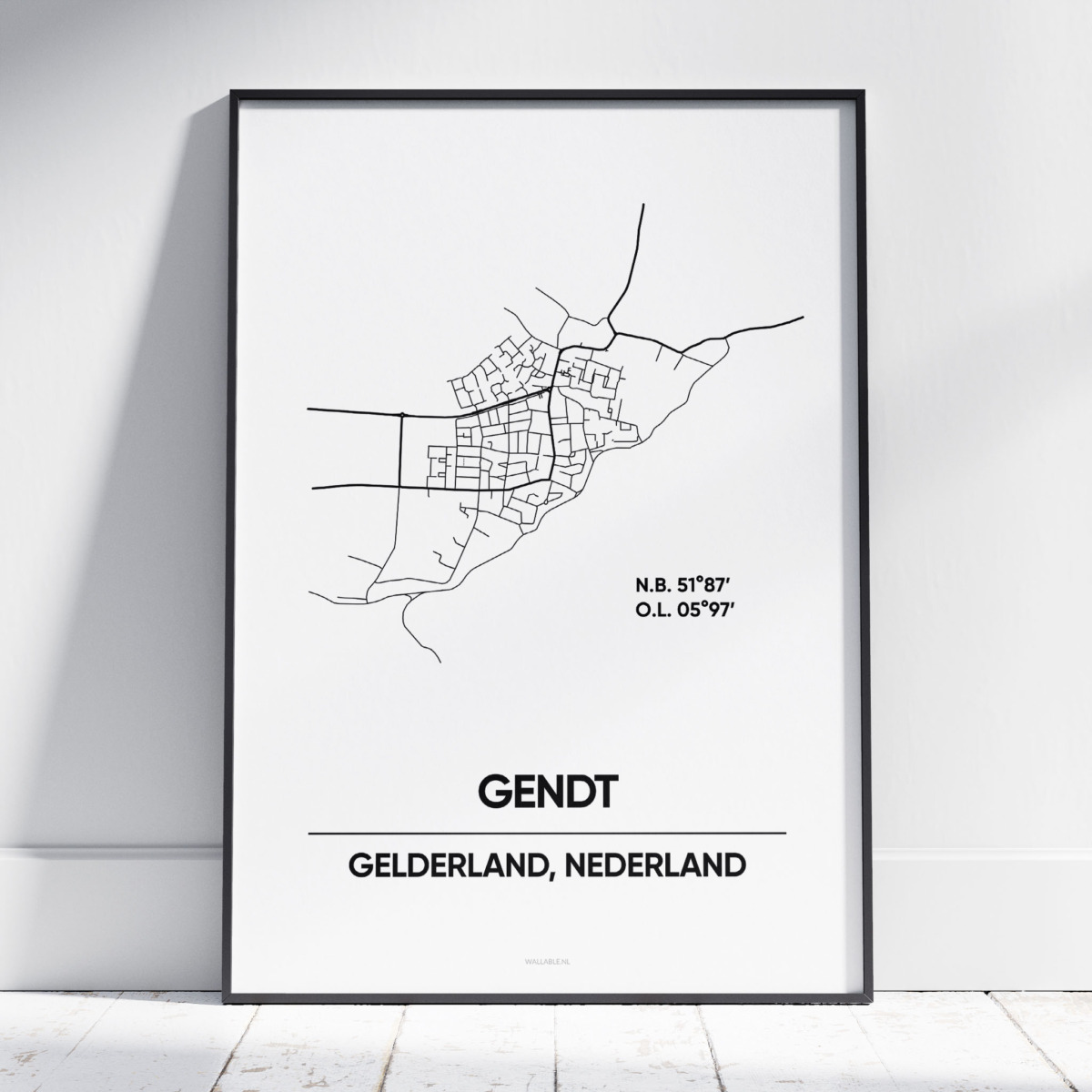Gendt stad poster