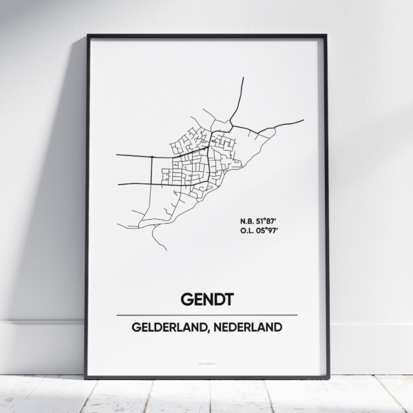 Gendt stad poster