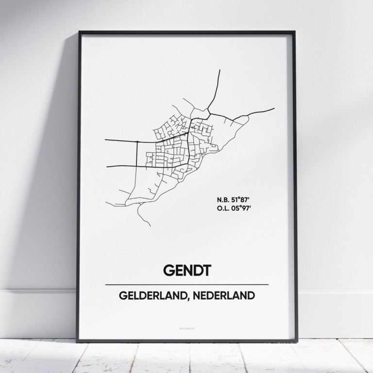 Gendt stad poster