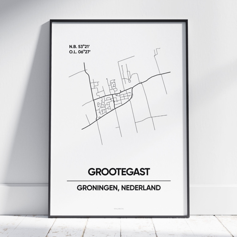 Grootepast stad poster