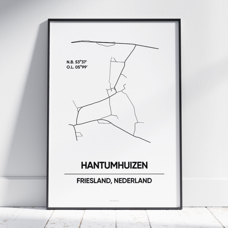 Hantumhuizen stad poster