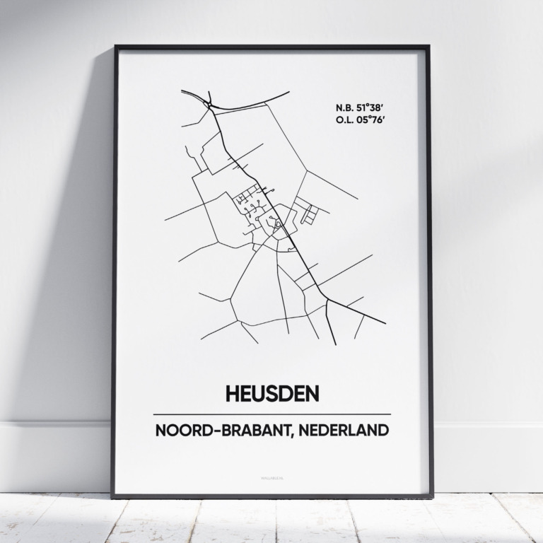 Heusden stad poster