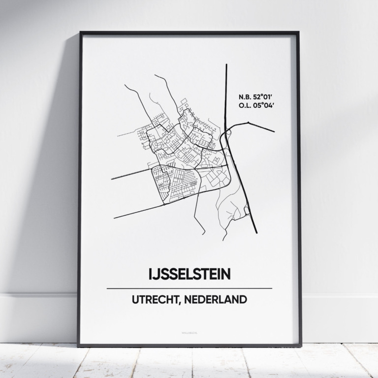 IJsselstein stad poster