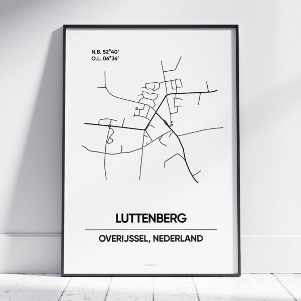 Luttenberg stad poster