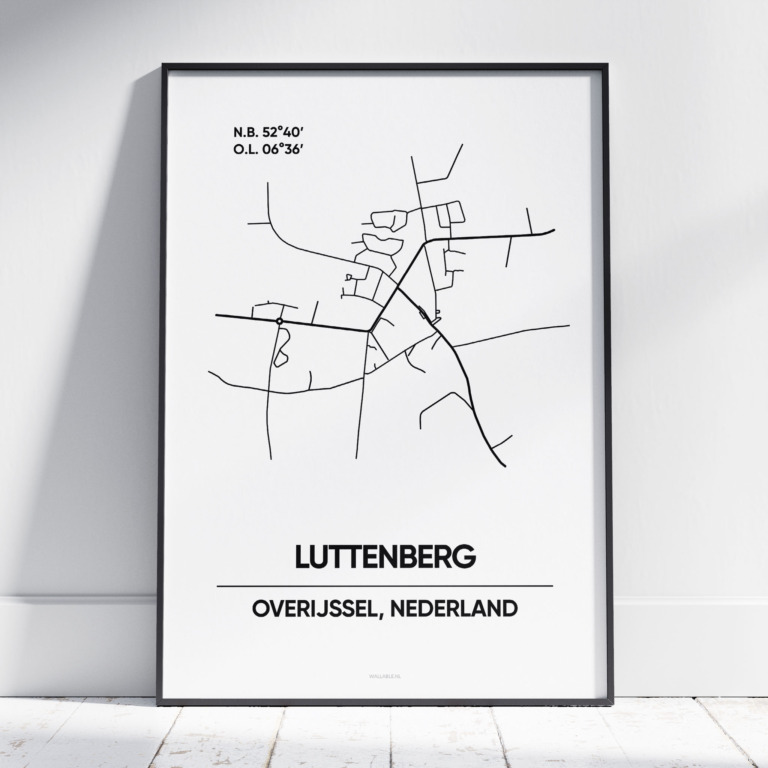Luttenberg stad poster