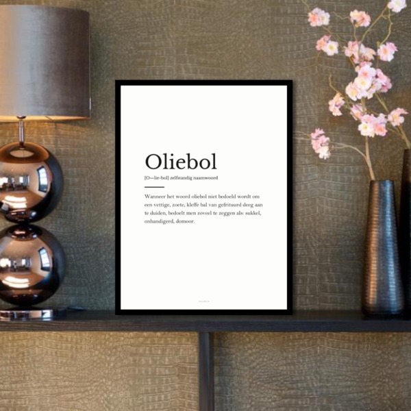 Oliebol poster