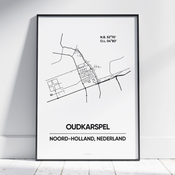Oudkarspel stad poster