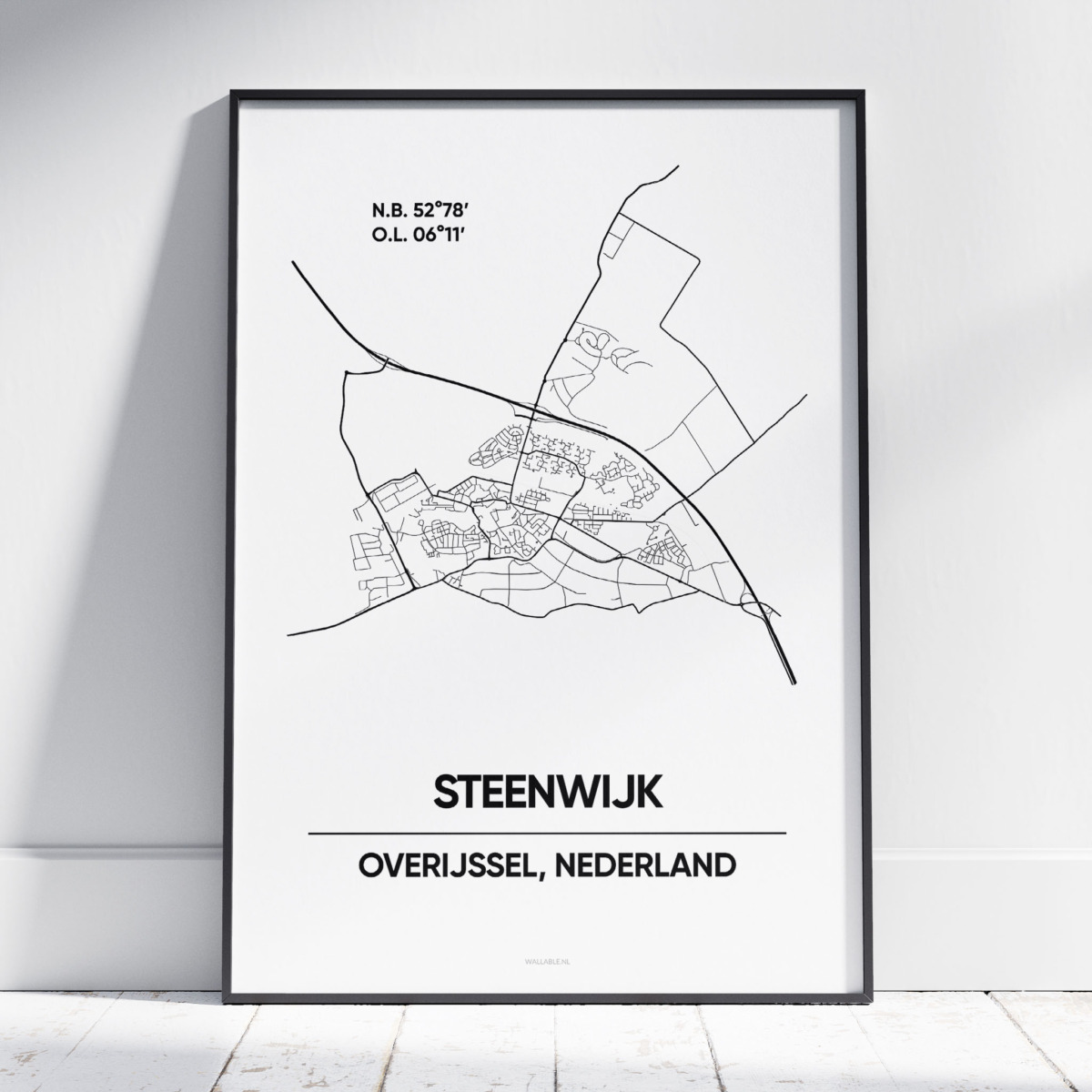 Steenwijk stad poster