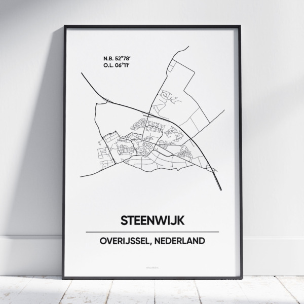 Steenwijk stad poster