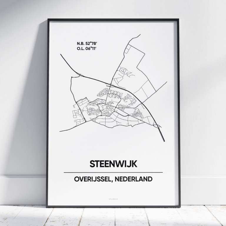 Steenwijk stad poster