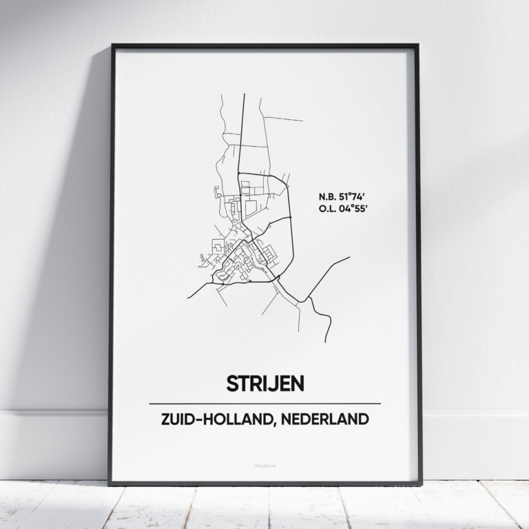 Strijen stad poster