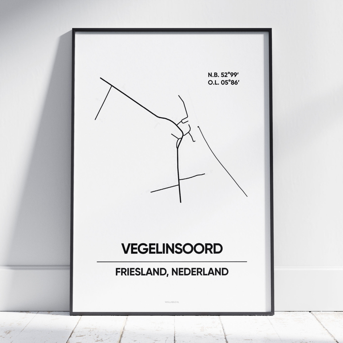 Vegelinsoord stad poster