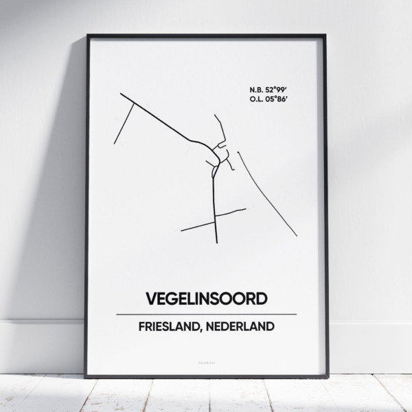 Vegelinsoord stad poster
