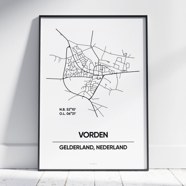 Vorden stad poster